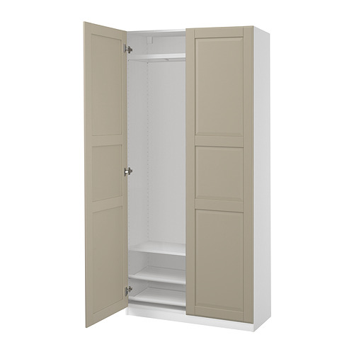 PAX/TYSSEDAL fataskápur