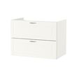 GODMORGON wash-stand with 2 drawers 