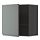 METOD, wall cabinet with shelves
