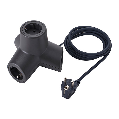 HORNFELS framlengingarsnúra