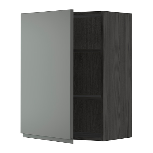 METOD wall cabinet with shelves