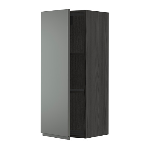 METOD wall cabinet with shelves