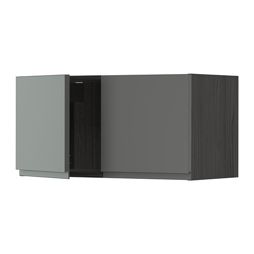 METOD wall cabinet with 2 doors