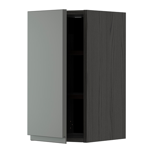 METOD wall cabinet with shelves