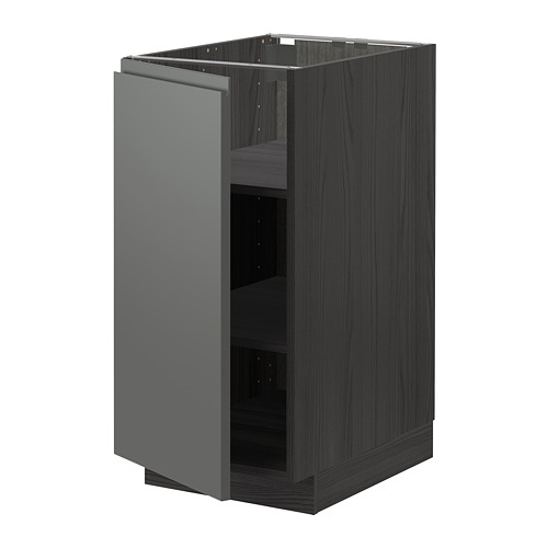 METOD base cabinet with shelves