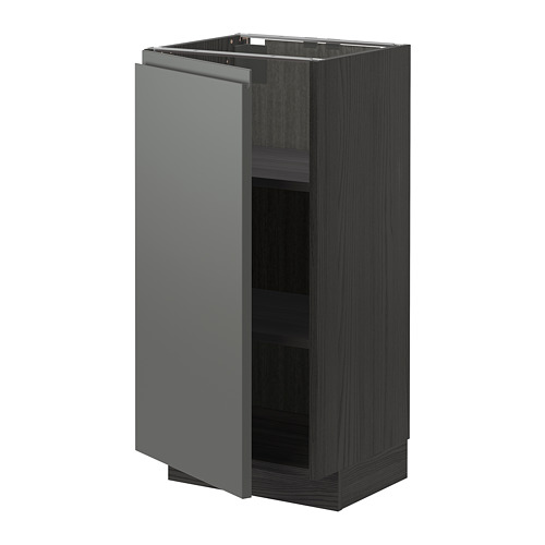 METOD base cabinet with shelves
