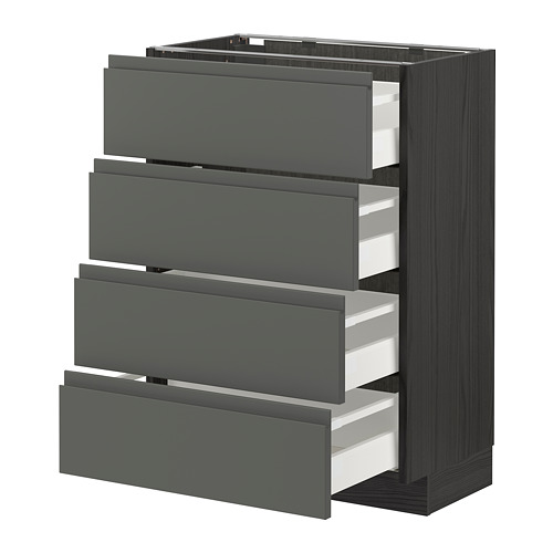 METOD/MAXIMERA base cab 4 frnts/4 drawers