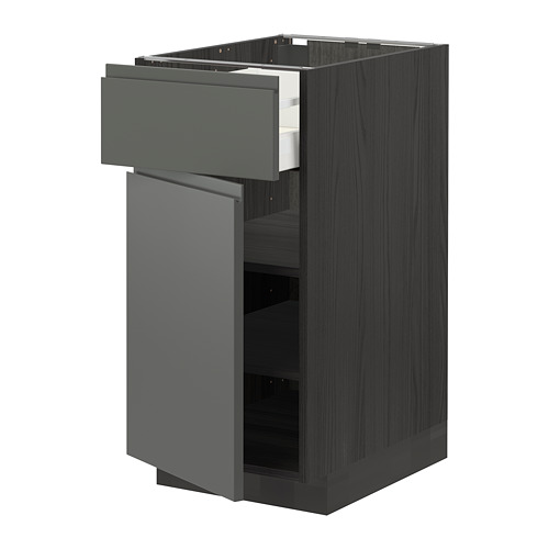 METOD/MAXIMERA, base cabinet with drawer/door