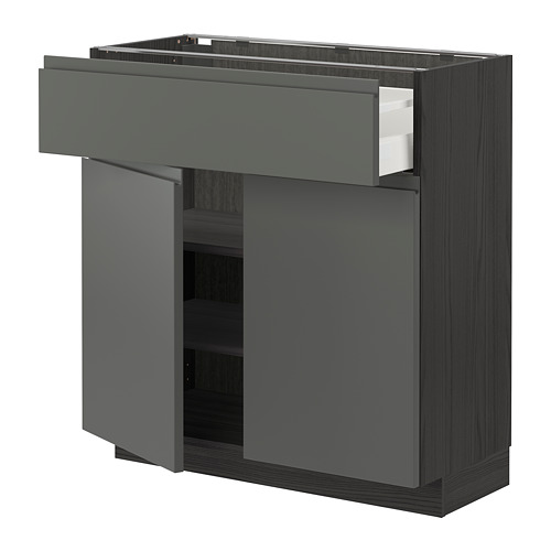 METOD/MAXIMERA base cabinet with drawer/2 doors