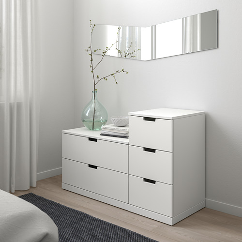 NORDLI, chest of 5 drawers