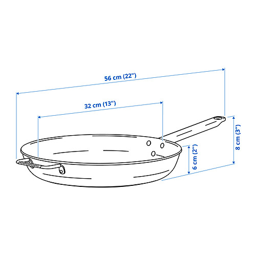 GULDÖRING frying pan