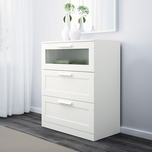 BRIMNES, chest of 3 drawers