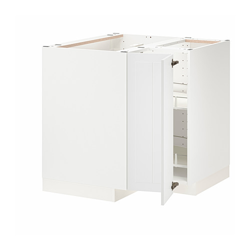 METOD, corner base cabinet with carousel