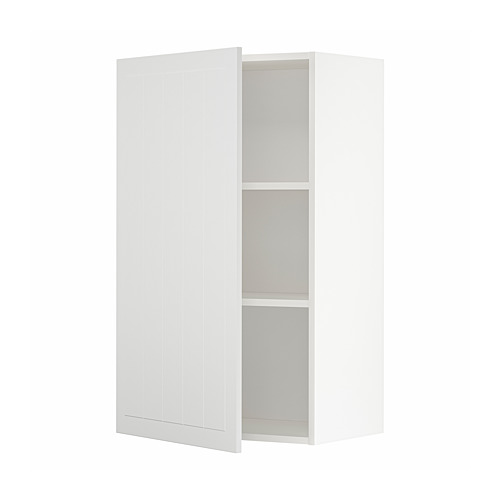 METOD wall cabinet with shelves
