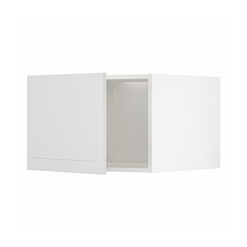 METOD, top cabinet for fridge/freezer