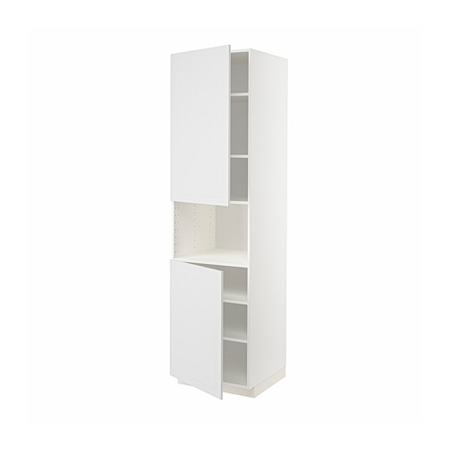 METOD high cab f micro w 2 doors/shelves