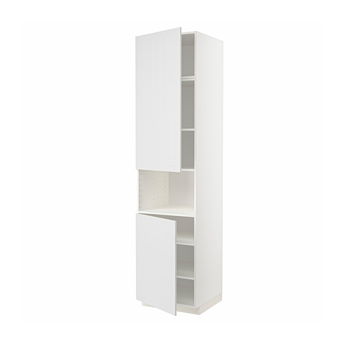 METOD high cab f micro w 2 doors/shelves