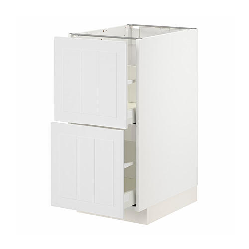 METOD/MAXIMERA base cb 2 fronts/2 high drawers