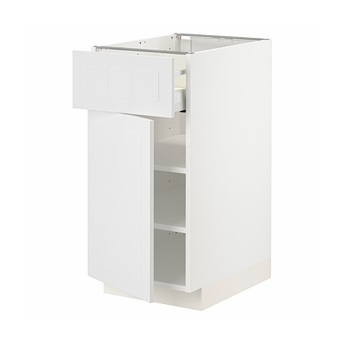 METOD/MAXIMERA, base cabinet with drawer/door