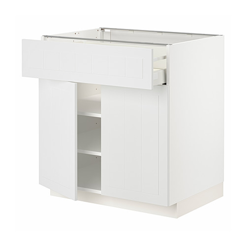 METOD/MAXIMERA, base cabinet with drawer/2 doors