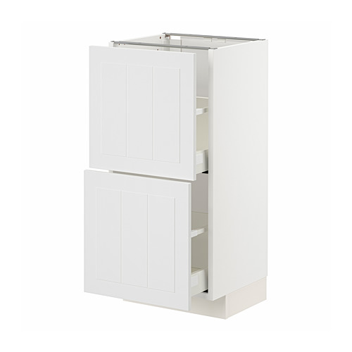 METOD/MAXIMERA base cabinet with 2 drawers
