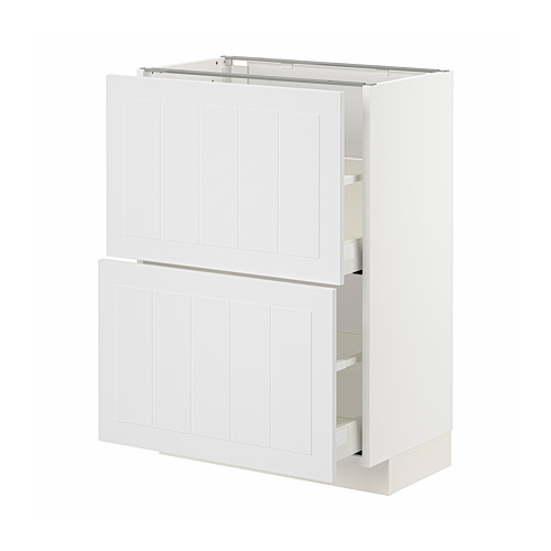 METOD/MAXIMERA base cabinet with 2 drawers