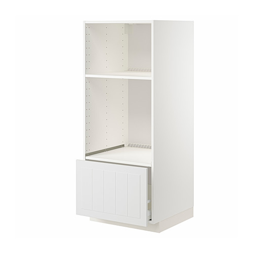 METOD/MAXIMERA high cab for oven/micro w drawer
