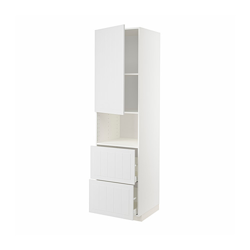 METOD/MAXIMERA hi cab f micro w door/2 drawers