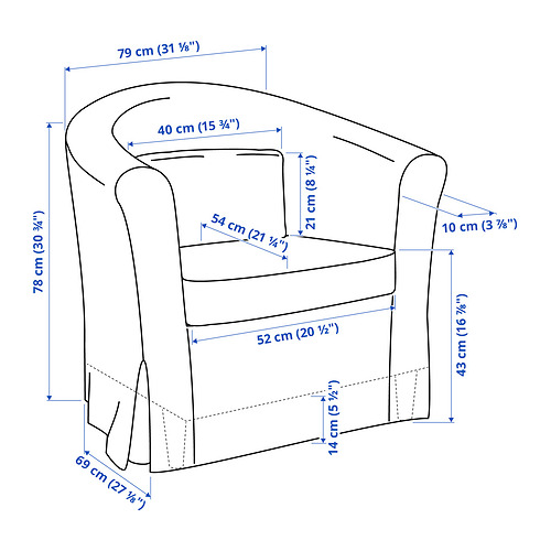 TULLSTA armchair