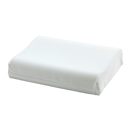 PAPEGOJBUSKE, ergonomic pillow, side/back sleeper