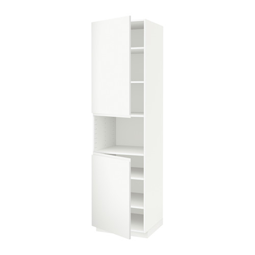 METOD high cab f micro w 2 doors/shelves