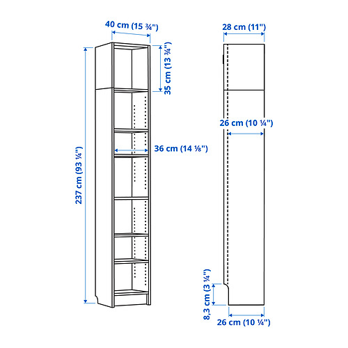 BILLY bookcase