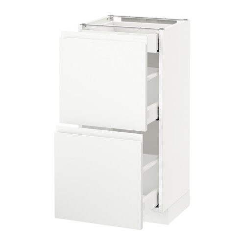 METOD/MAXIMERA base cab with 2 fronts/3 drawers