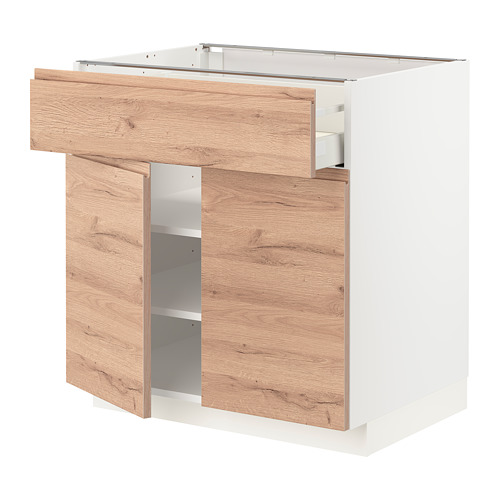 METOD/MAXIMERA, base cabinet with drawer/2 doors
