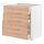 METOD/MAXIMERA, base cabinet with 3 drawers