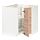 METOD, corner base cabinet with carousel