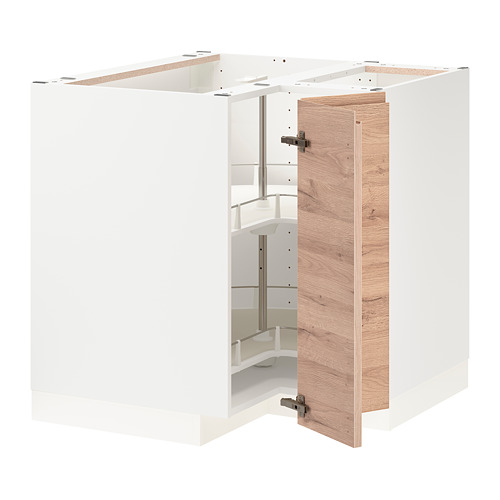 METOD, corner base cabinet with carousel