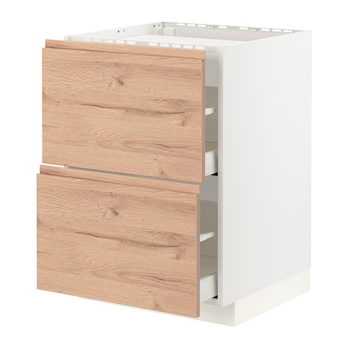 METOD/MAXIMERA, base cab f hob/2 fronts/2 drawers