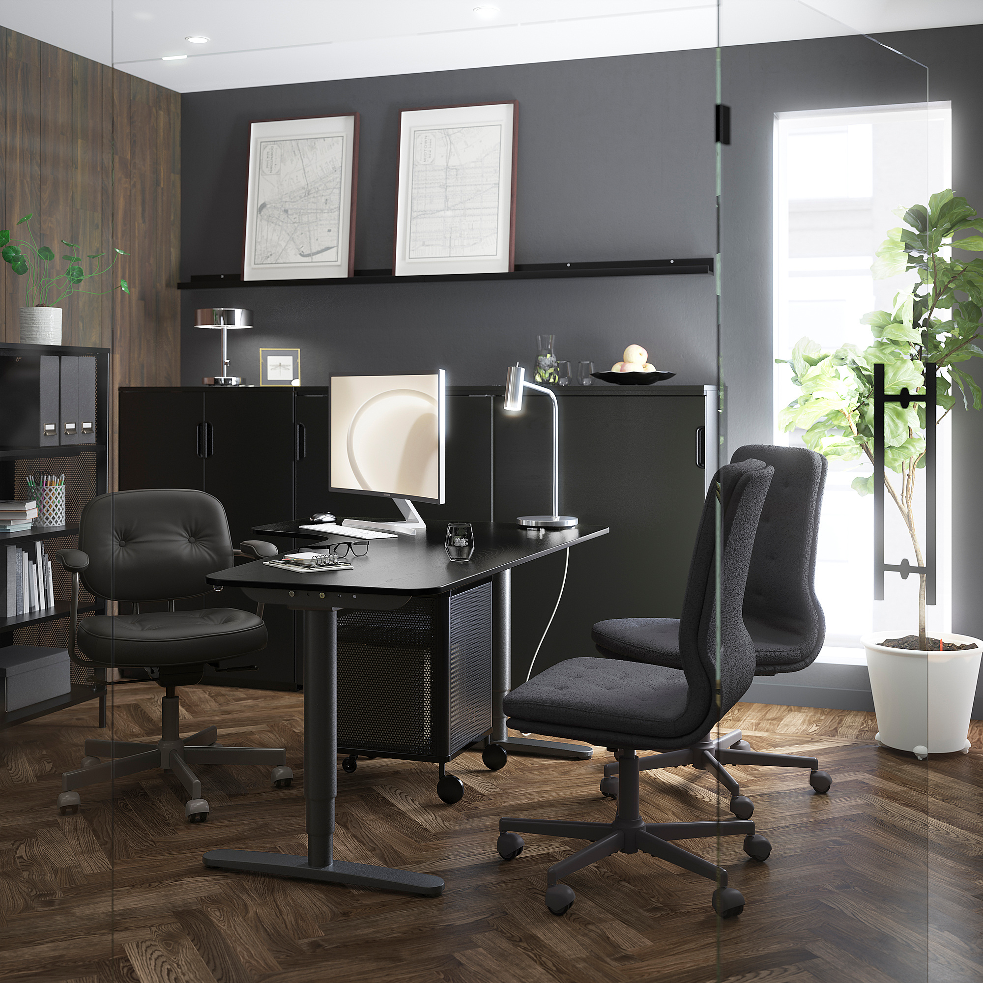 Alefjäll cheap swivel chair
