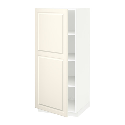 METOD high cabinet with shelves