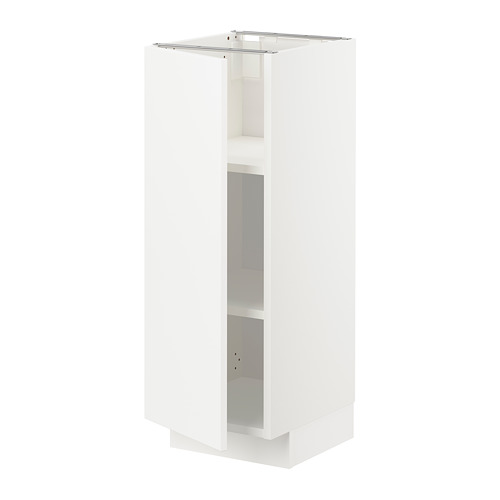 METOD base cabinet with shelves