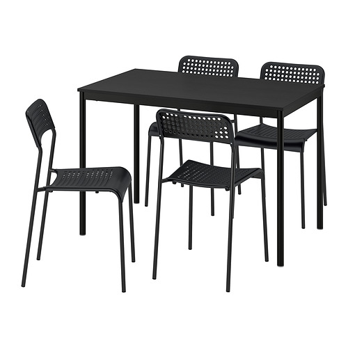 SANDSBERG, table and 4 chairs