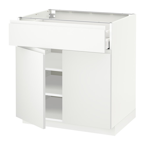 METOD/MAXIMERA, base cabinet with drawer/2 doors