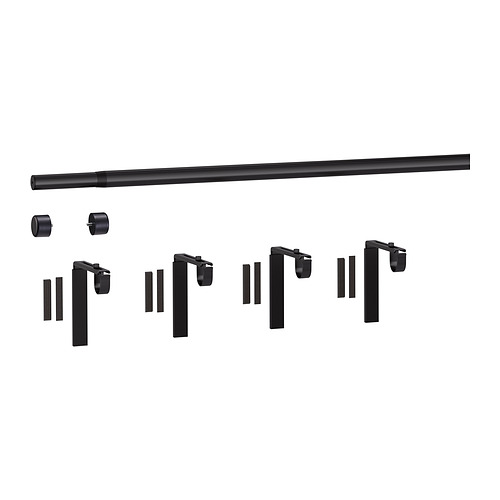 HUGAD, curtain rod combination