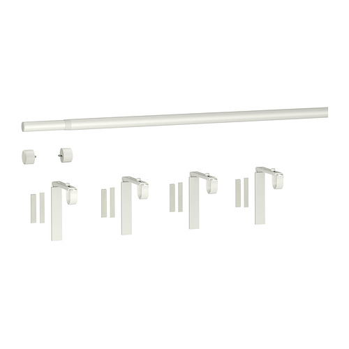 HUGAD, curtain rod combination