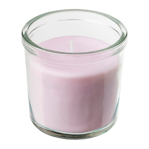 LUGNARE, scented candle in glass