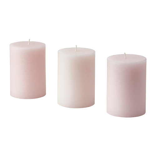 LUGNARE, scented pillar candle