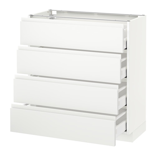 METOD/MAXIMERA base cab 4 frnts/4 drawers