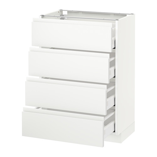 METOD/MAXIMERA base cab 4 frnts/4 drawers