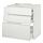 METOD/MAXIMERA, base cab f hob/3 fronts/3 drawers